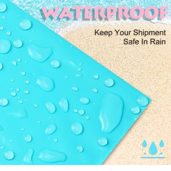 HP🔥🔥Turquoise polymailers 6 x 9 qty 25 - Picture 3 of 4